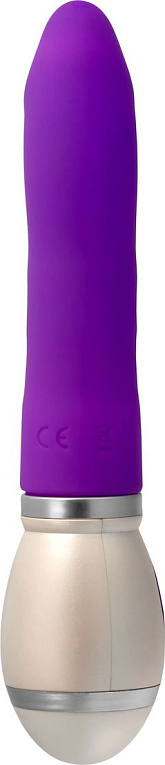 Фиолетовый вибратор-кролик Miss Jessy - 18,5 см. - силикон