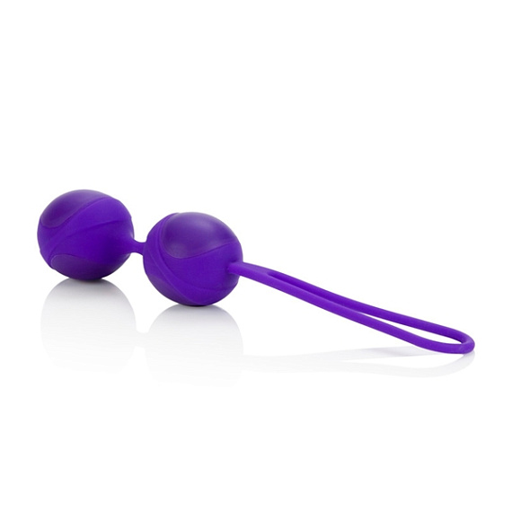 Фиолетовые вагинальные шарики BODY SOUL ENTICE от Intimcat
