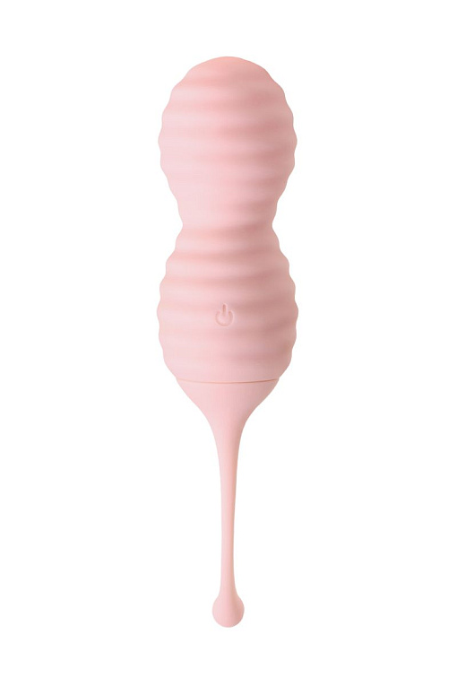 Нежно-розовые вагинальные шарики ZEFYR с пультом ДУ - силикон