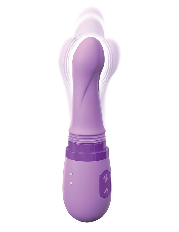 Фиолетовый вибростимулятор Her Personal Sex Machine - 21,3 см. от Intimcat