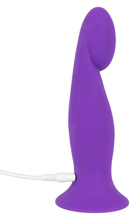 Фиолетовый G-стимулятор с вибрацией Pure Lilac Vibes - 18 см. Orion