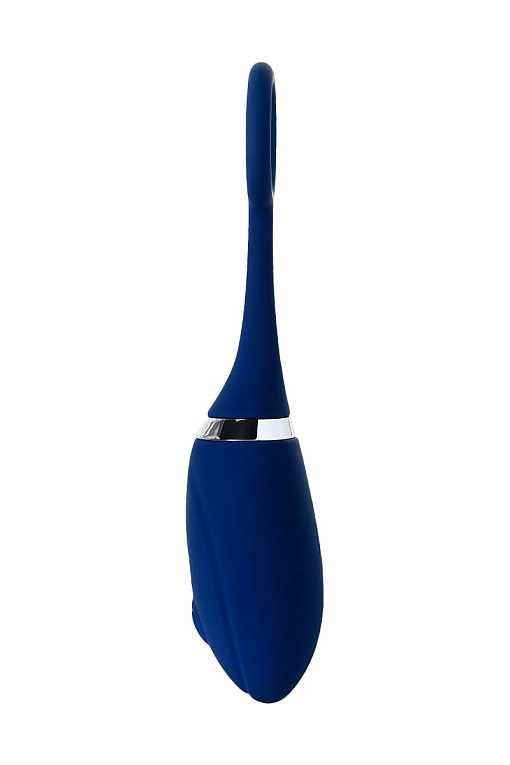 Синяя анальная вибровтулка OPlay Unico с пультом ДУ - 13,5 см. - фото 6