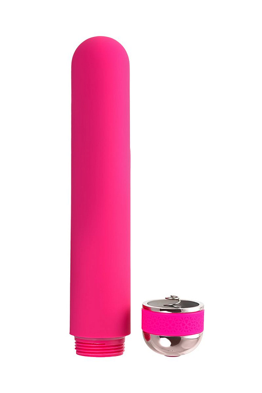 Розовый нереалистичный вибратор Mastick - 18 см. - фото 5