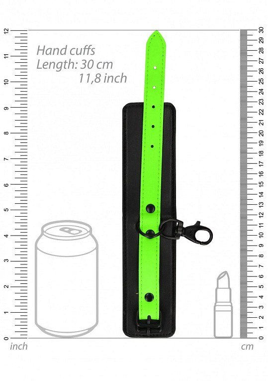 Набор для бондажа Thigh Cuffs with Belt and Handcuffs - размер S-M - фото 9
