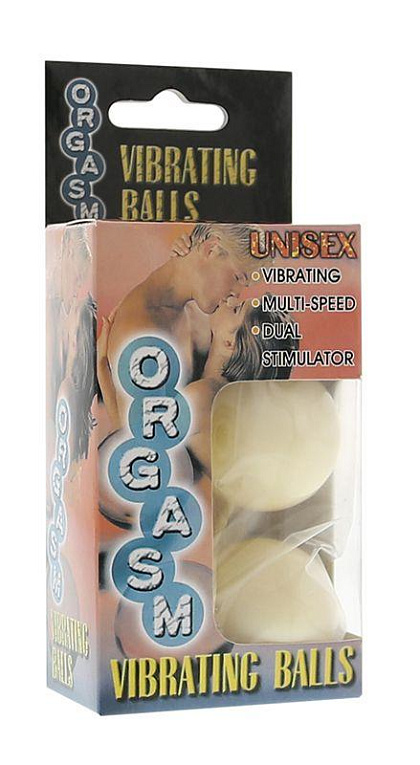 Пластиковые вагинальные шарики с вибратором ORGASM VIBRATING BALL от Intimcat