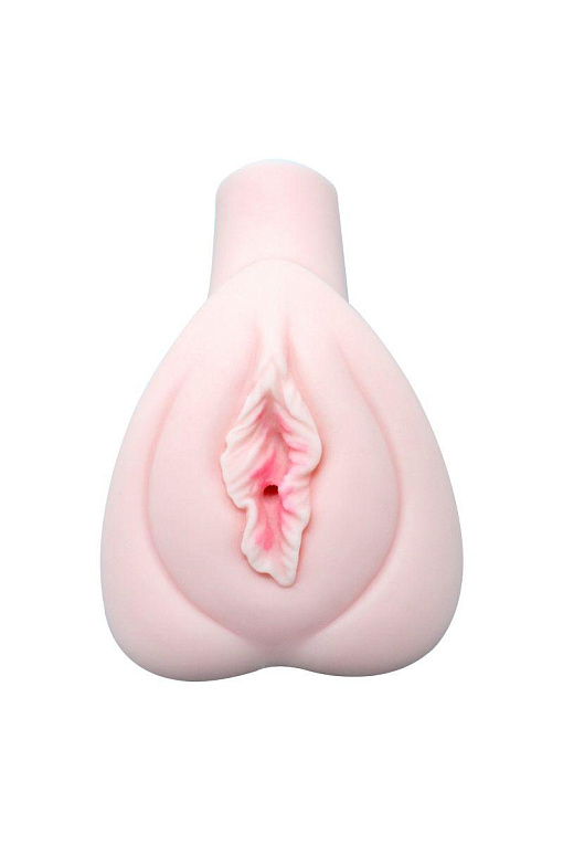 Мастурбатор-вагина с красивыми розовыми губками - Термопластичная резина (TPR)