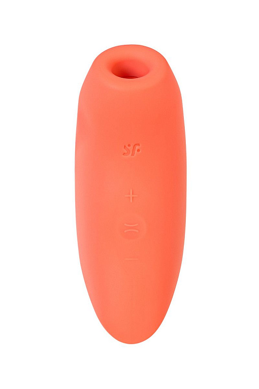 Оранжевый вакуумный стимулятор Magnetic Deep Pulse от Intimcat