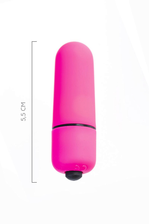 Розовая вибропуля A-Toys Alli - 5,5 см. - фото 6