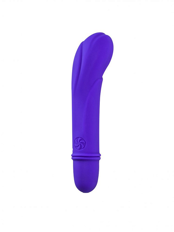Фиолетовый мини-вибратор Universe Secret Flower - 12,6 см. Lola toys
