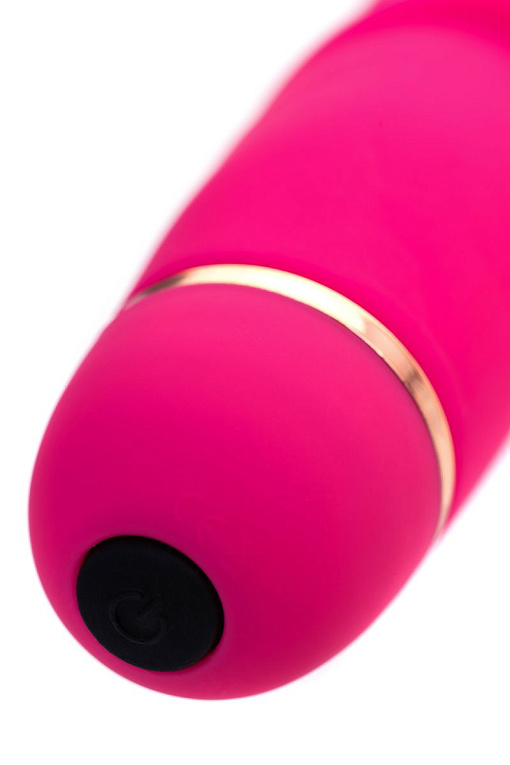 Розовый ребристый вибратор Capy - 17,4 см. - фото 9