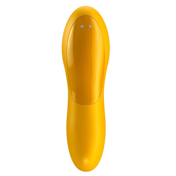 Желтый вибратор на палец Teaser от Intimcat