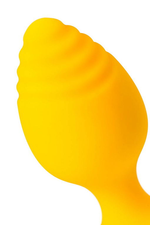 Желтая анальная втулка Riffle - 7,5 см. - фото 9