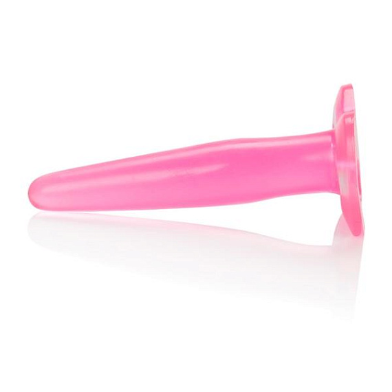 Розовая силиконовая пробка Tee Probes - 12 см. от Intimcat