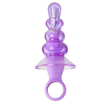 Анальный вибростимулятор My Bum Lollipop Vibro Butt Plug Purple - 8,5 см.