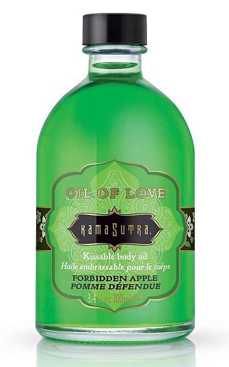Масло для тела Oil Of Love Forbidden Apple с ароматом яблока - 100 мл.