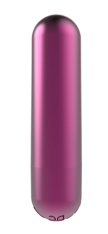 Малиновая перезаряжаемая вибропуля Clio - 7,6 см. от Intimcat