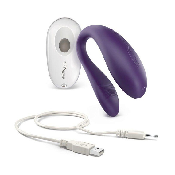 Фиолетовый вибратор для пар We-Vibe Unite Purple We-vibe