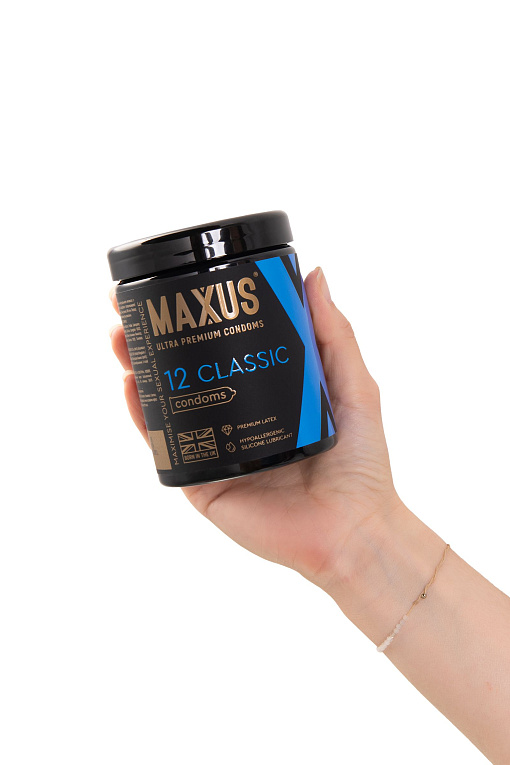 Классические презервативы MAXUS Classic - 12 шт. Maxus