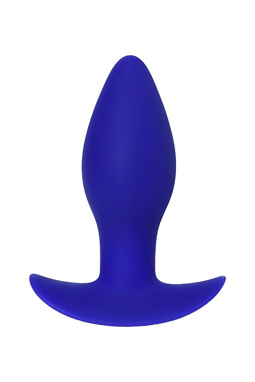 Синяя анальная вибровтулка Fancy - 10,7 см. от Intimcat