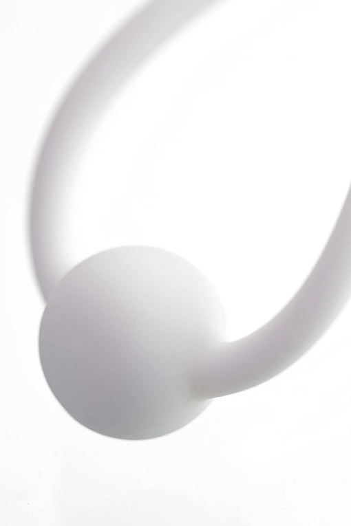 Белый вагинальный шарик LILY - фото 8