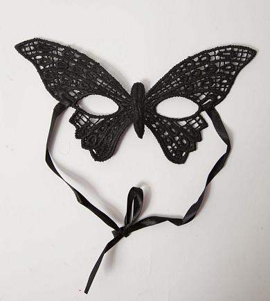 Кружевная маска  Бабочка