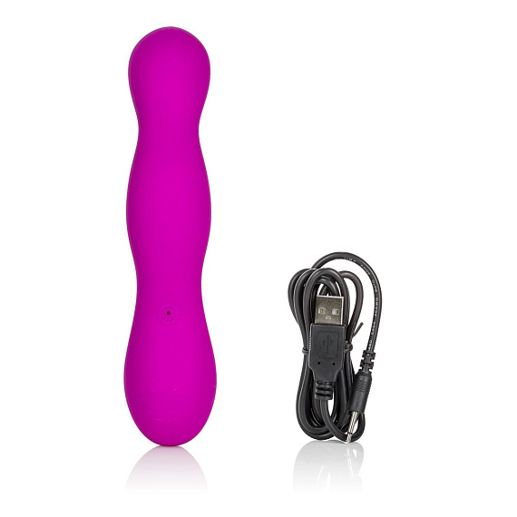 Фиолетовый вибромассажер для двойной стимуляции Vr5 - 16,5 см. - фото 6