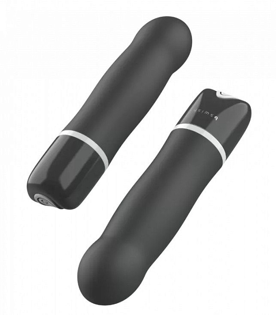 Черный мини-вибратор Bdesired Deluxe - 15,3 см. от Intimcat