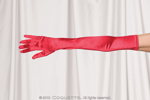 Атласные перчатки Coquette Int