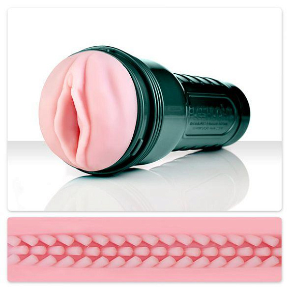 Мастурбатор-вагина Fleshlight - Vibro Pink Lady Touch с вибрацией - фото 6