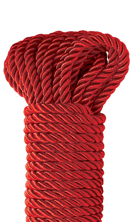 Красная веревка для фиксации Deluxe Silky Rope - 9,75 м. от Intimcat
