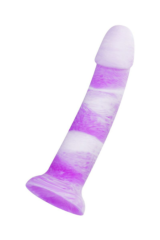 Фиолетовый фаллоимитатор Neil - 18 см. ToyFa