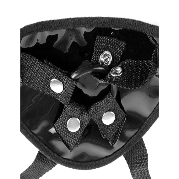 Женские трусики для страпона Garter Belt Harness с креплением для чулок от Intimcat