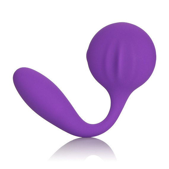 Фиолетовый перезаряжаемый вибромассажер Silhouette S8 - фото 5