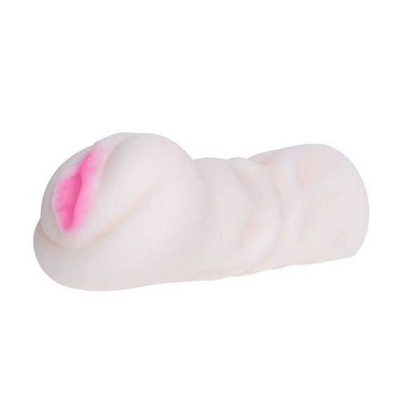 Рифленый мастурбатор со входом-вагиной - Термопластичная резина (TPR)