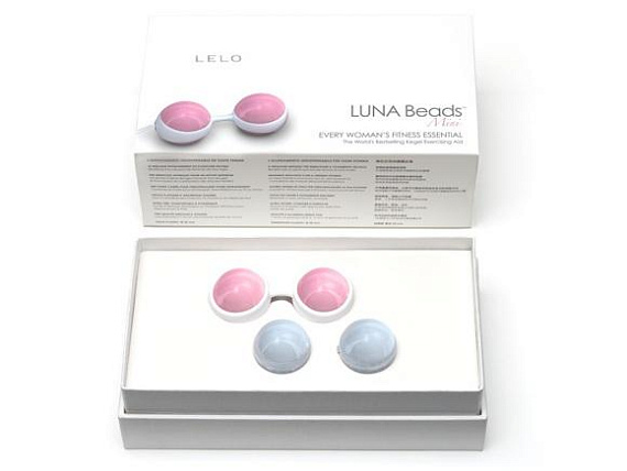 Вагинальные шарики Luna Beads Mini - 2,9 см. от Intimcat
