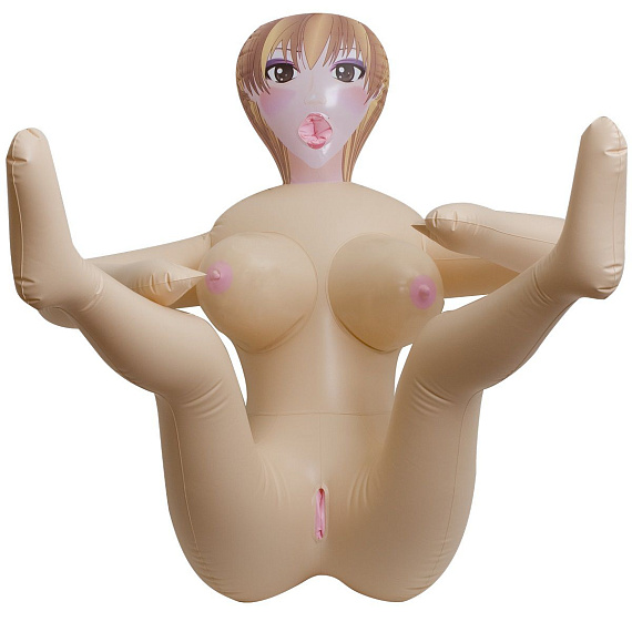 Кукла-японка с большой грудью YUMI - поливинилхлорид (ПВХ, PVC)
