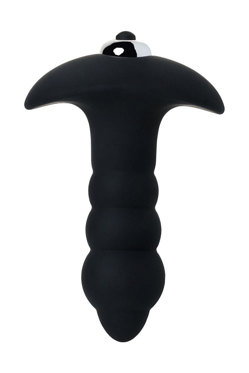 Чёрная анальная вибровтулка S-HANDE BUBLE - 9,9 см. S-HANDE