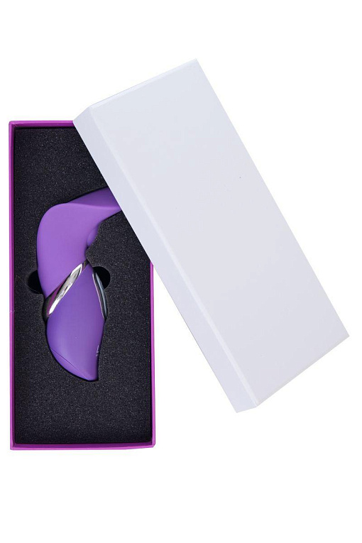 Фиолетовый вибратор Diana - 13,5 см. - силикон