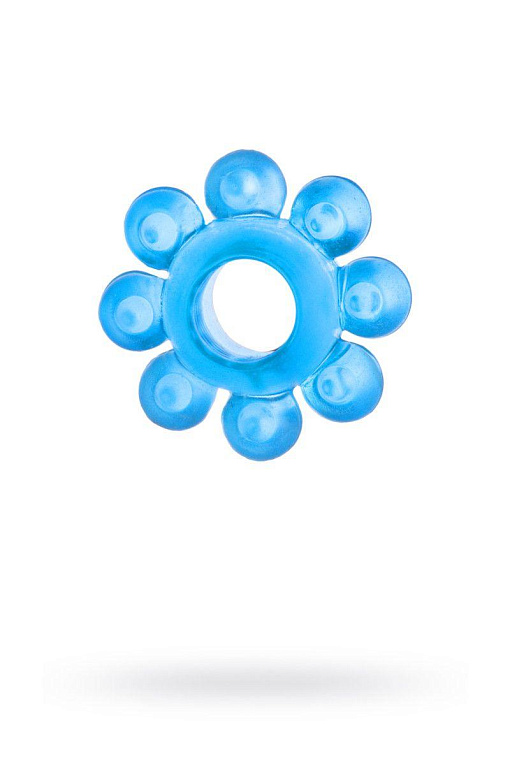 Голубая гелевая насадка-цветок - поливинилхлорид (ПВХ, PVC)
