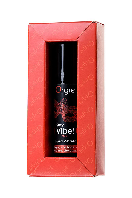 Разогревающий гель для массажа ORGIE Sexy Vibe Hot с эффектом вибрации - 15 мл. - фото 7