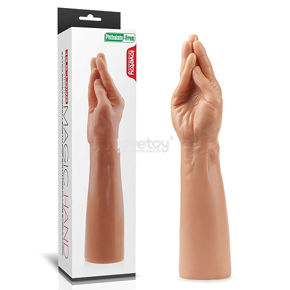 Рука для фистинга 13.5 King Size Realistic Magic Hand - 35 см. от Intimcat