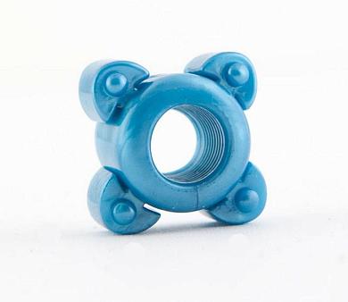 Голубое эрекционное кольцо без упаковки