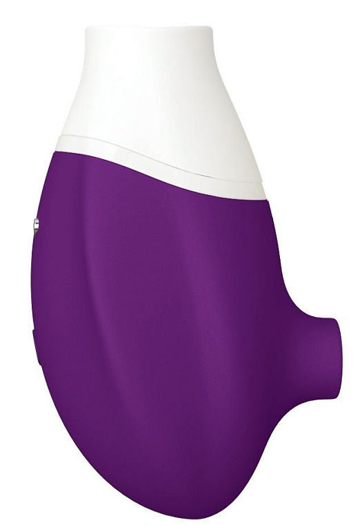 Фиолетовый клиторальный стимулятор Jubie - силикон