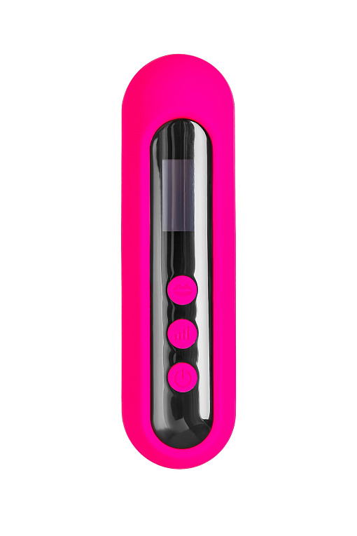 Ярко-розовый вакуум-волновой стимулятор Molette от Intimcat
