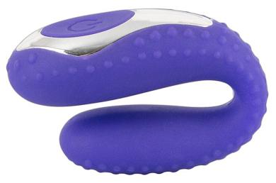 Фиолетовый вибратор для усиления ощущений от оральных ласк Blowjob