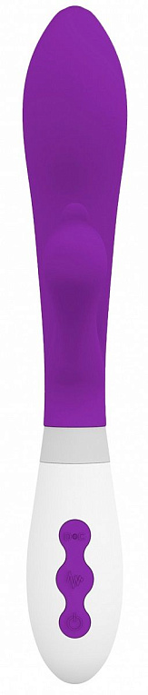Фиолетовый вибратор-кролик Agave - 23,1 см. Shots Media BV