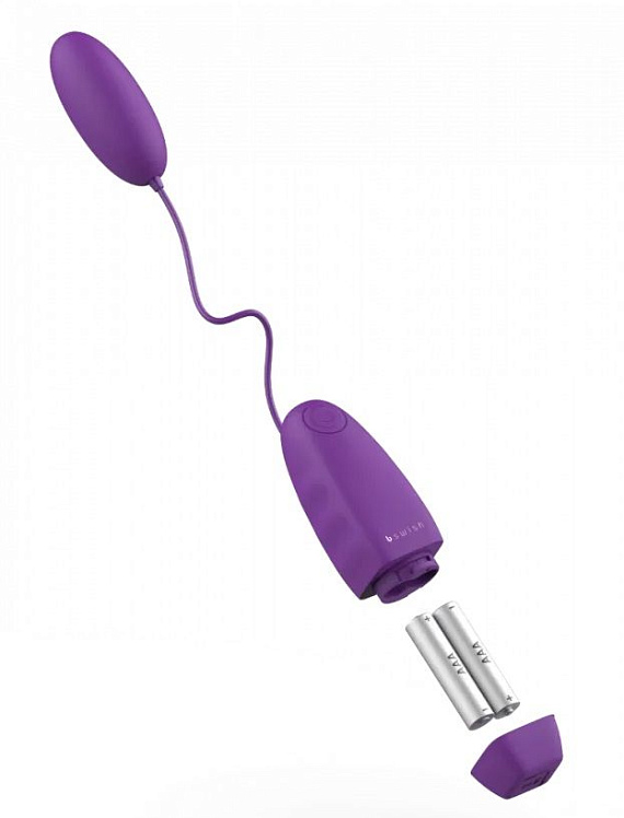 Фиолетовое виброяйцо Bnaughty Classic - анодированный пластик (ABS)