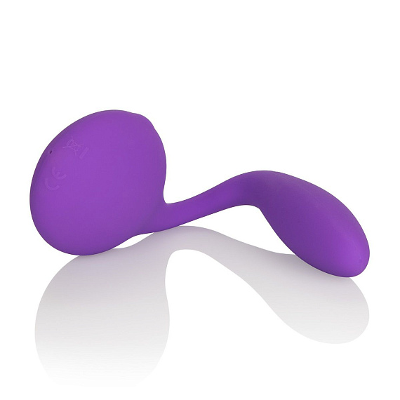Фиолетовый перезаряжаемый вибромассажер Silhouette S8 - фото 10