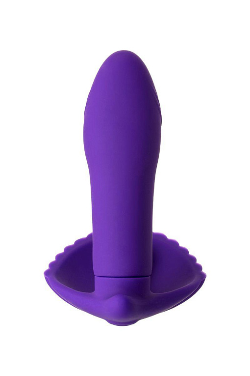 Фиолетовый вибратор для ношения в трусиках - фото 6