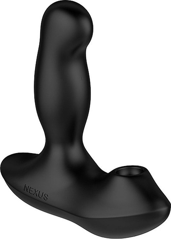 Черный вибратор-ротатор для стимуляции простаты Nexus Revo Air от Intimcat